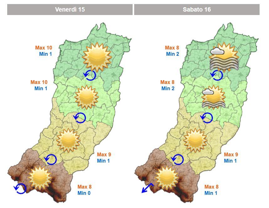 Meteo, è tempo di brinate. Ma sta per tornare la nebbia