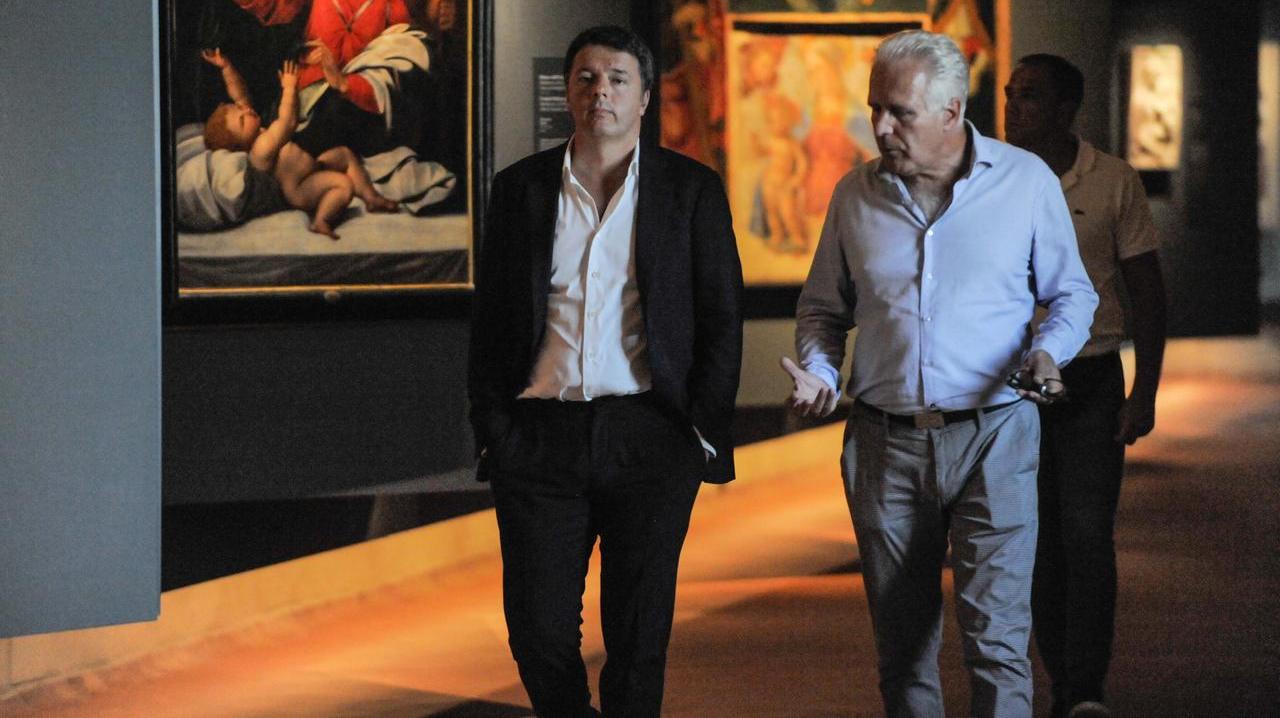 Matteo Renzi e Eugenio Giani