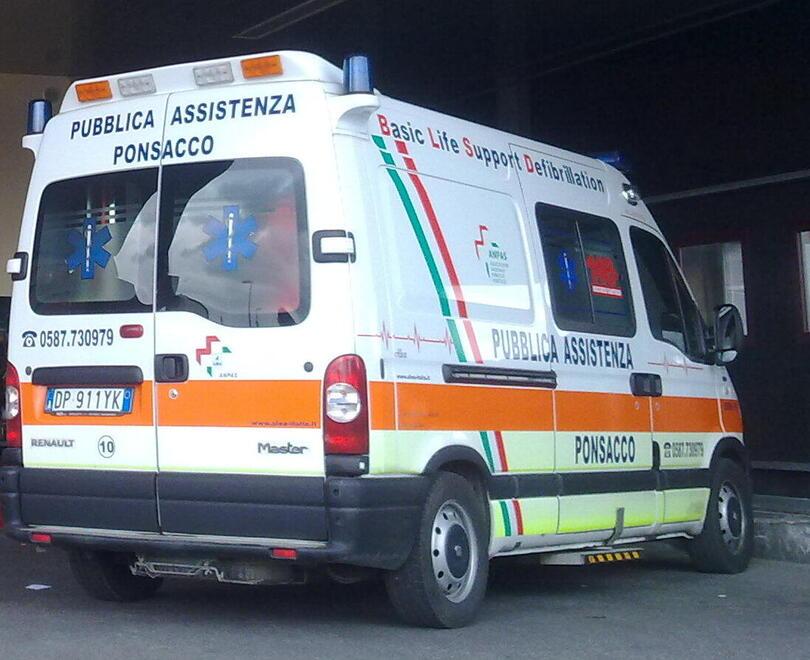 Ponsacco, gravissimo ciclista dopo lo scontro con un’auto