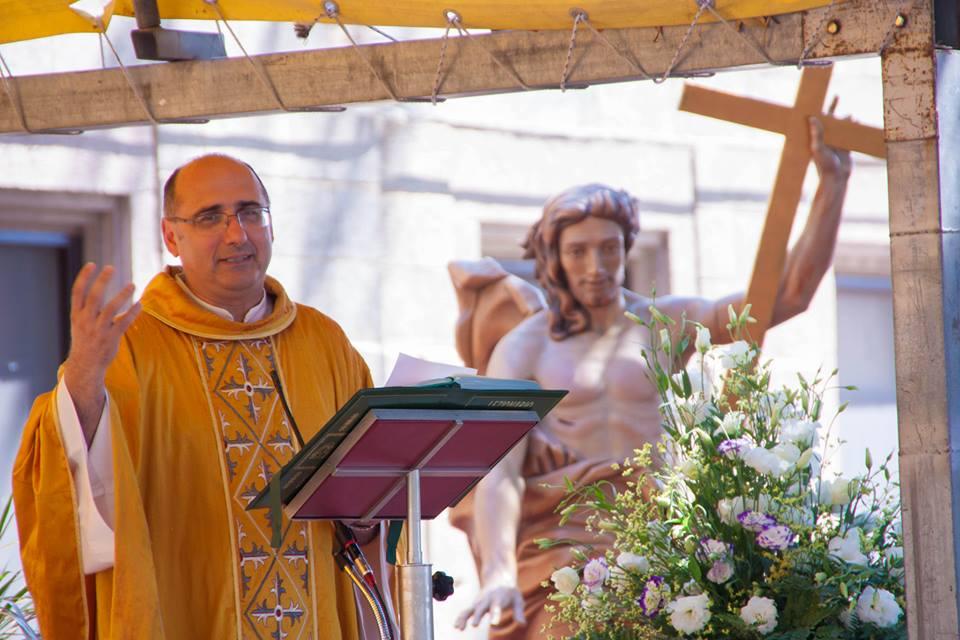 Il cappellano Don Gaetano Galia