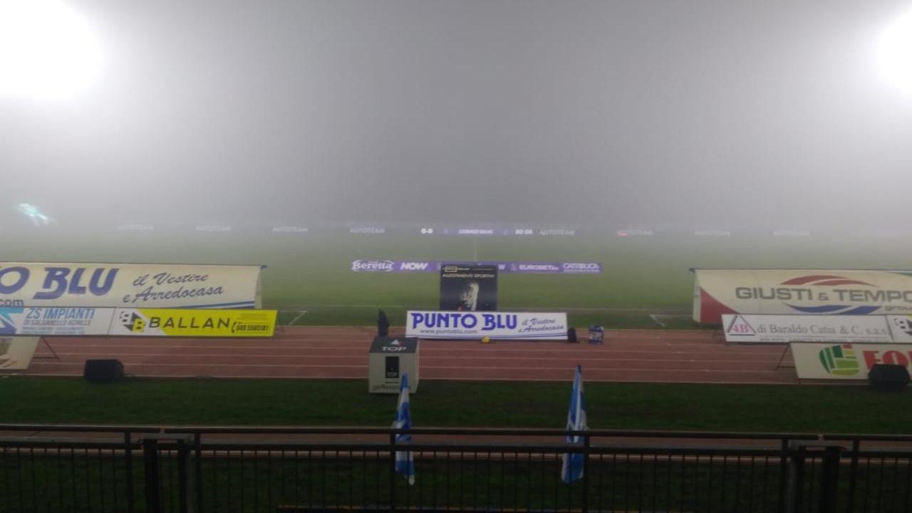 Legnago-Spal rinviata per nebbia a data da destinarsi