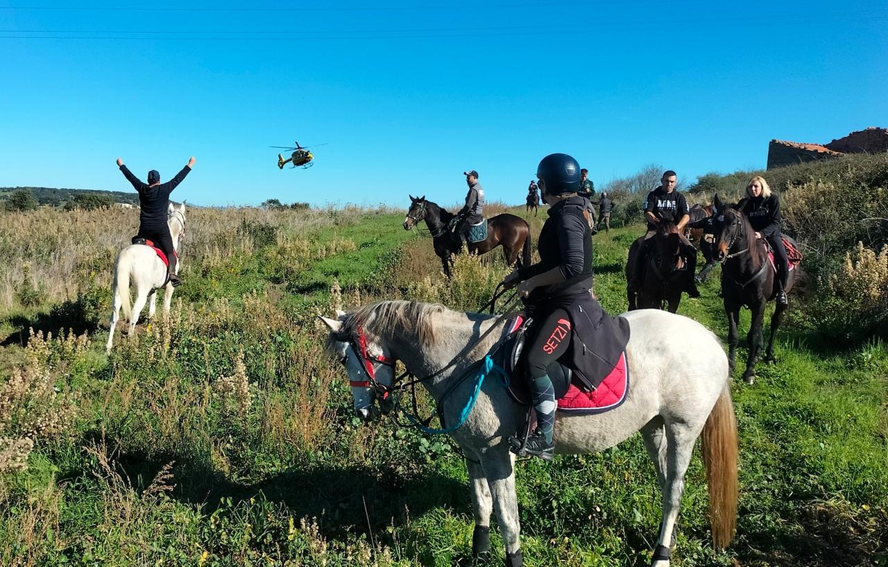 
	L'arrivo dell'elisoccorso sul luogo dell'incidente

