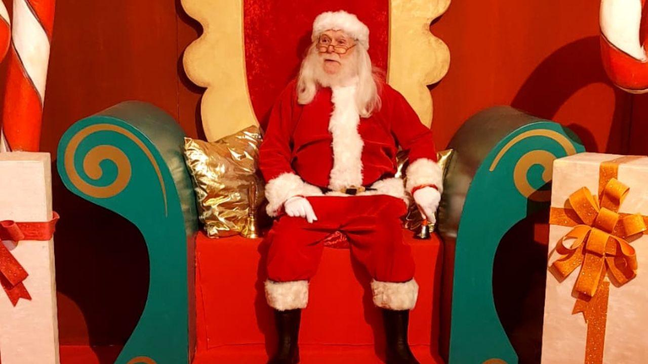 Immagini dell’apertura della baita di Babbo Natale