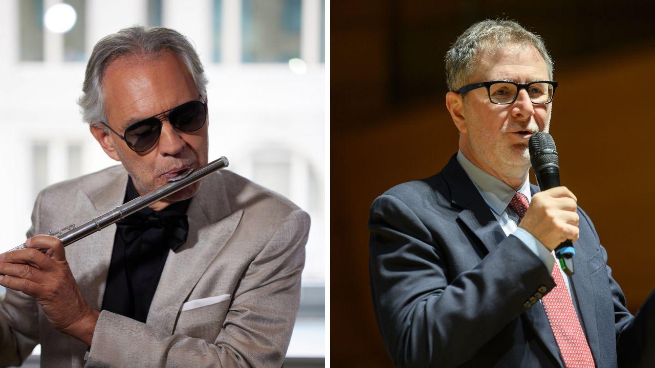 Bocelli e Fazio