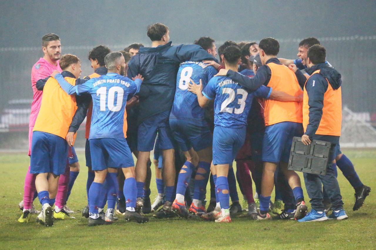 
	L'esultanza dei giocatori della Zenith alla fine della partita

