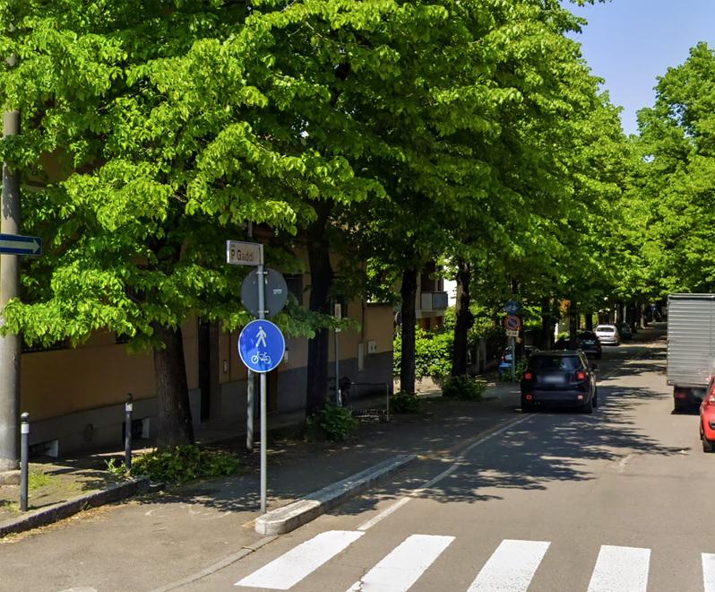 
	Via Gaddi a Modena, dove &egrave; avvenuto il pestaggio

