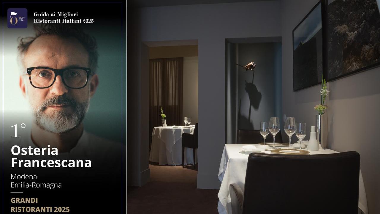Il premio a Massimo Bottura e la sua Osteria Francescana