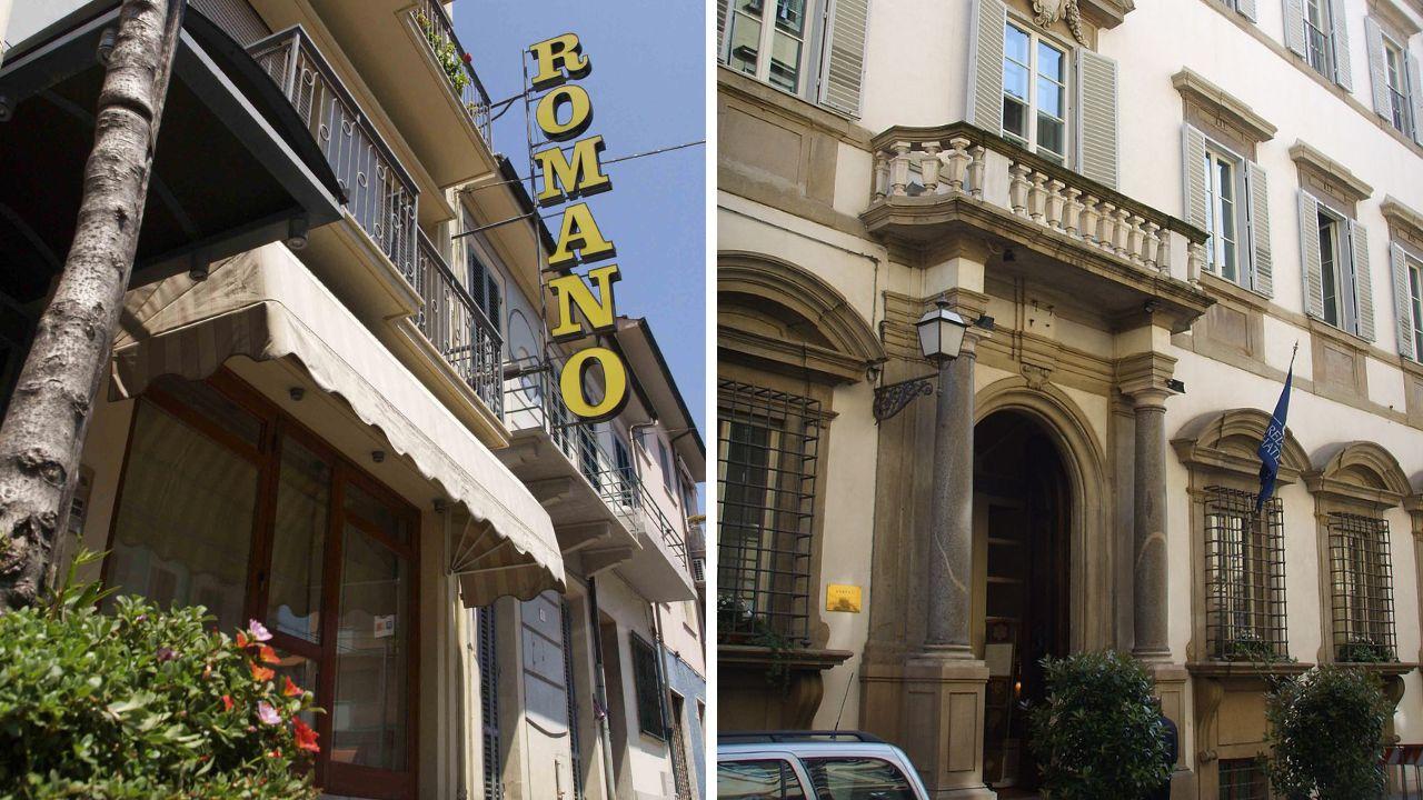 Ristorante Romano a Viareggio e l'Enoteca Pinchiorri a Firenze