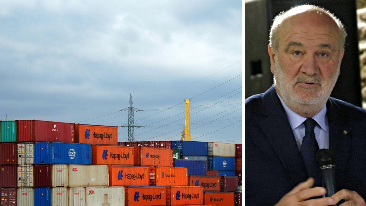 
	Container in porto (foto Silvi) e Nereo Marcucci

