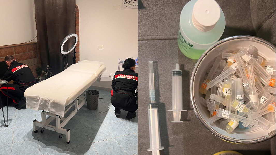 Ambulatorio di medicina estetica abusivo scoperto dai carabinieri, sequestrate fiale di botulino