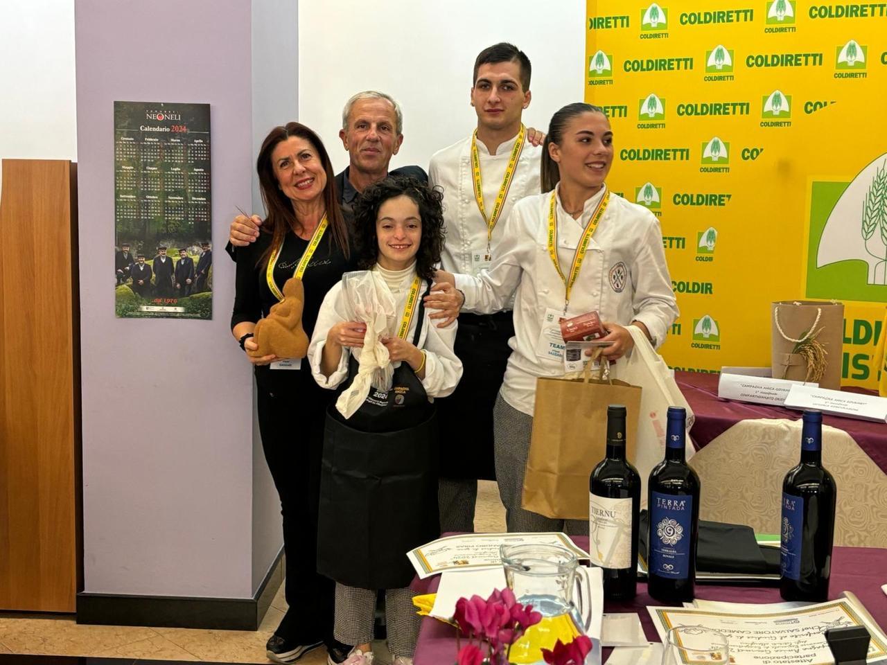 L’Alberghiero di Sassari, scuola dell’inclusione, vince il concorso regionale Campagna Amica Gourmet