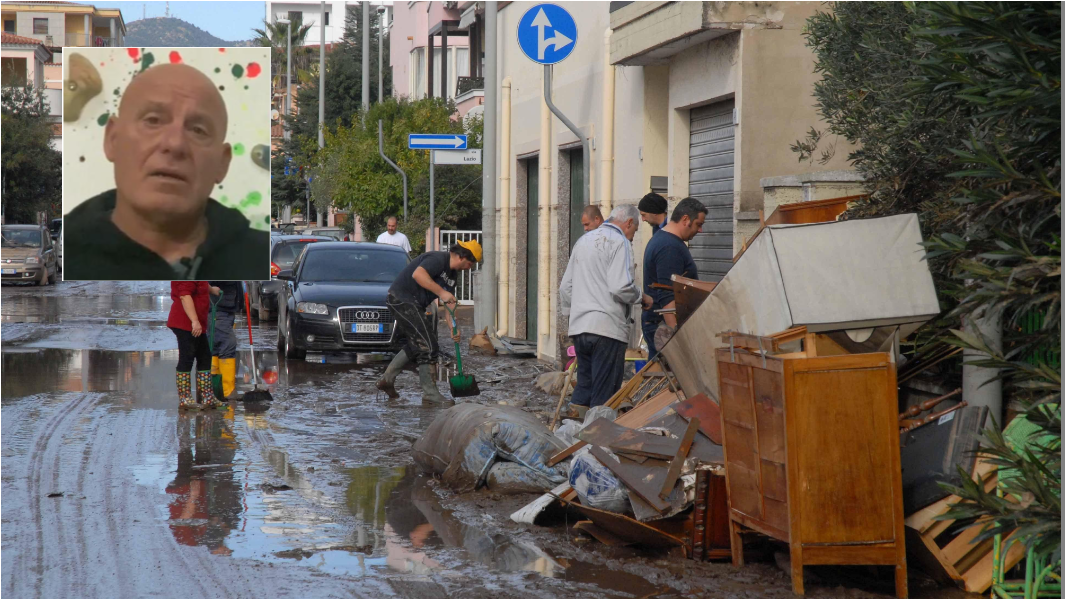 Alluvione di Olbia, il racconto del vigile del fuoco per 36 ore di fila tra acqua e fango: «La gente urlava, ci chiedeva aiuto»