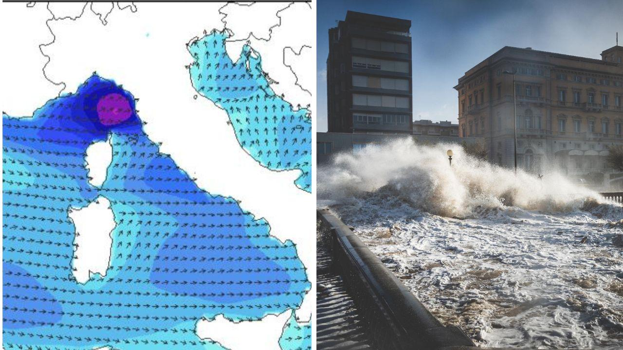 
	I venti previsti in Toscana&nbsp;

