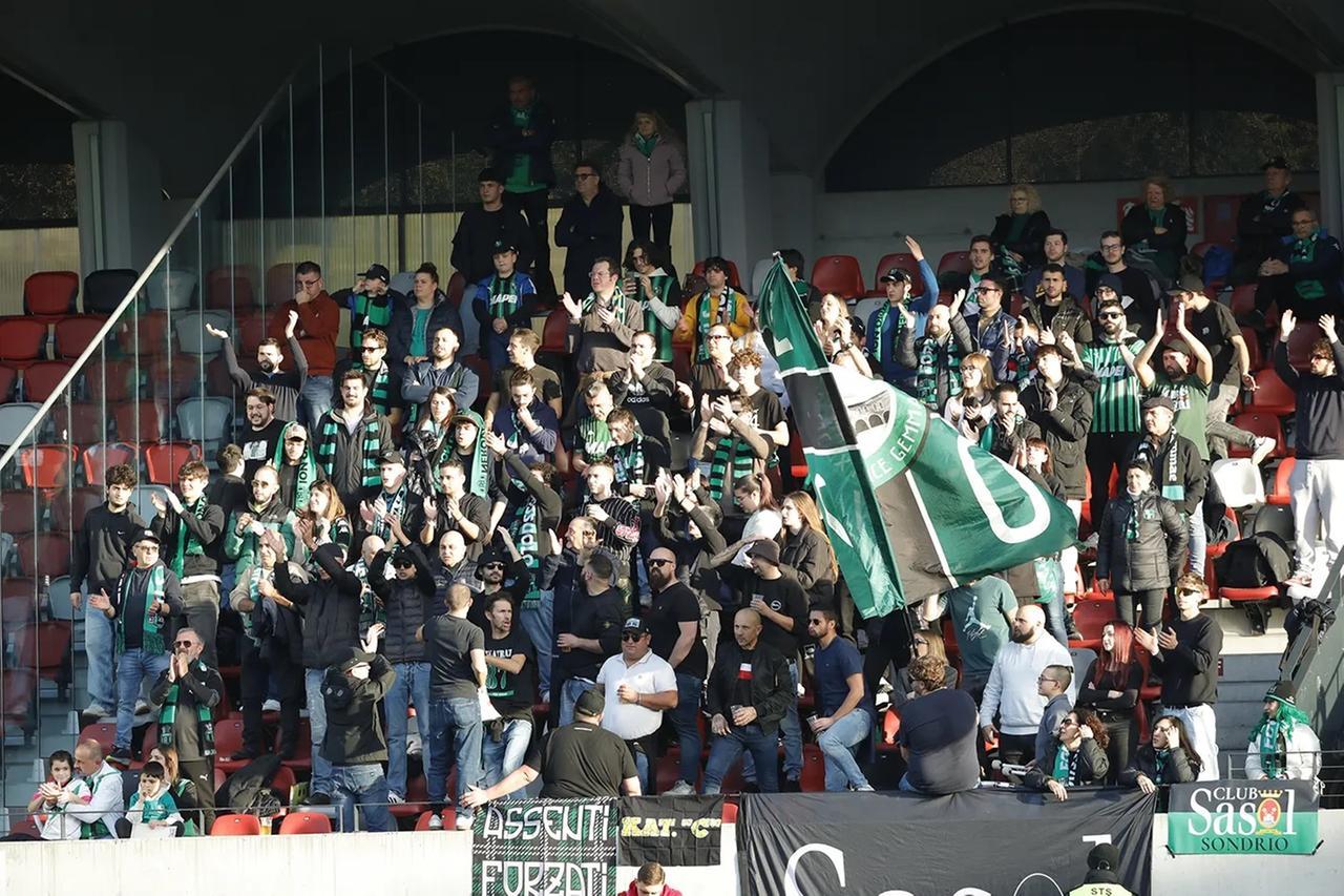 
	I tifosi del Sassuolo a Bolzano

