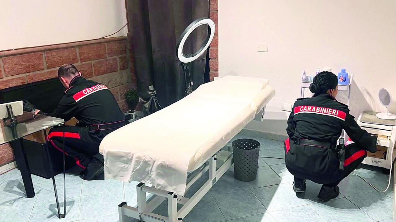 Il centro estetico abuviso scoperto a Cagliari Pirri