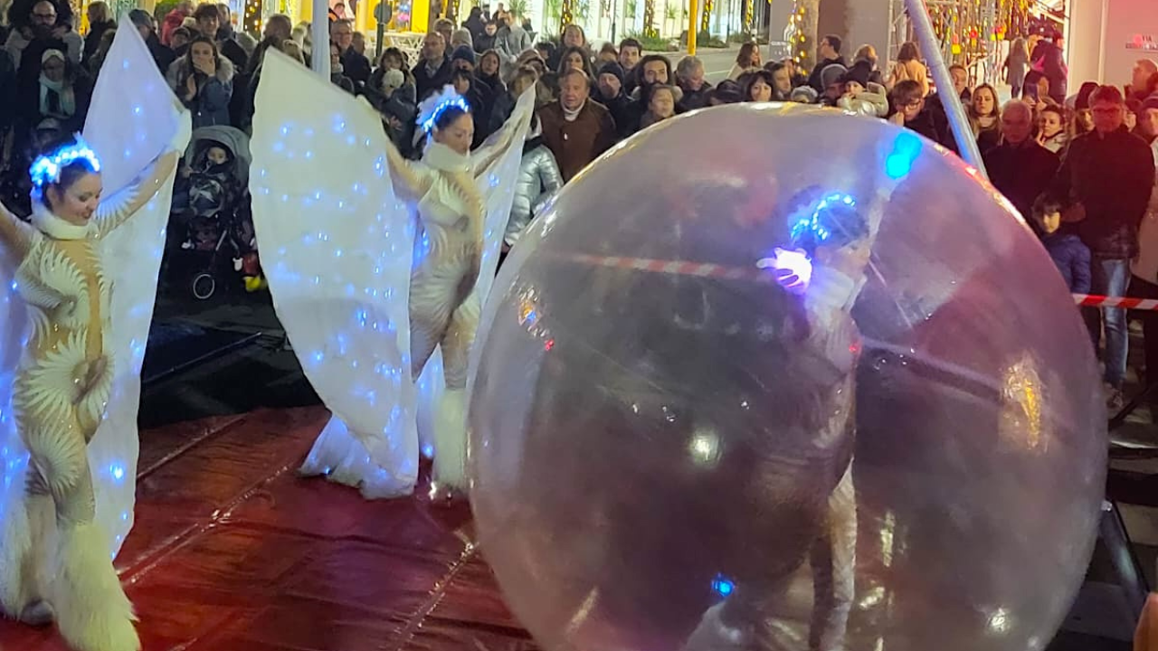 Nella foto un evento organizzato per il Natale al Forte nel 2023