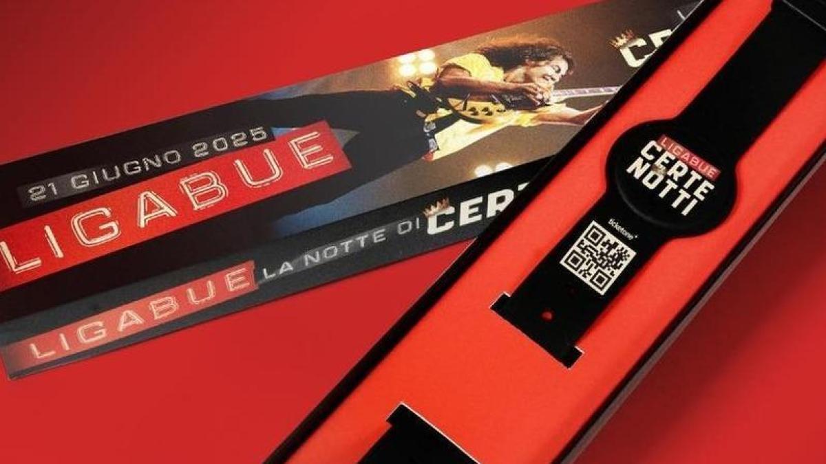 Ligabue, tutto quello che c’è da sapere sui braccialetti per l’ingresso al concerto al Campovolo