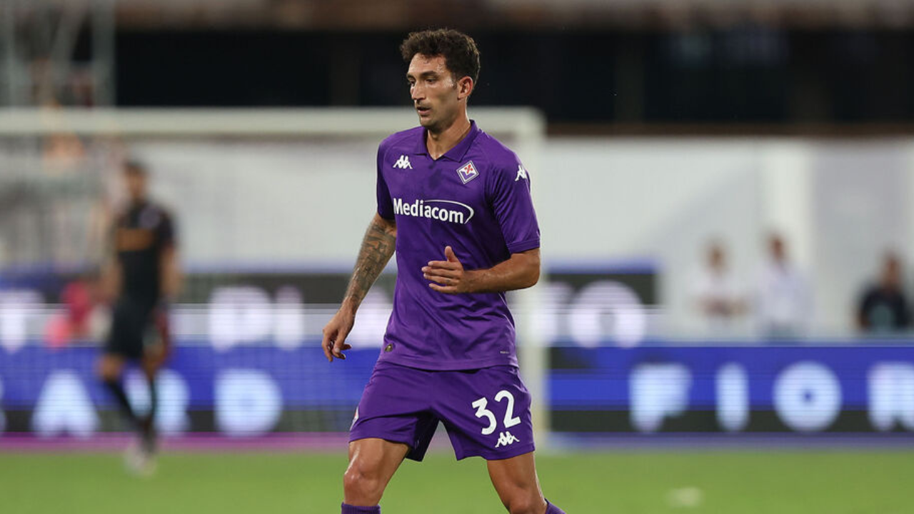 Daniele Cataldi, centrocampista della Fiorentina