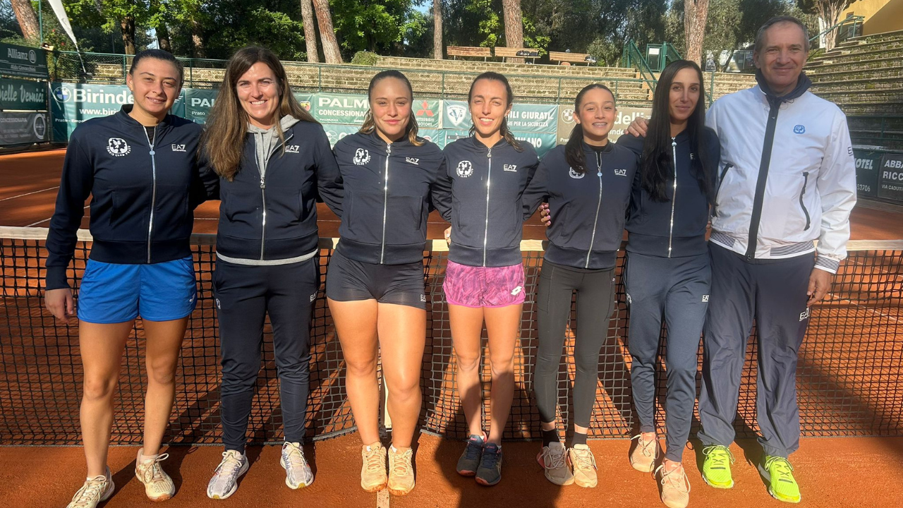 La formazione del Tennis club Prato femminile