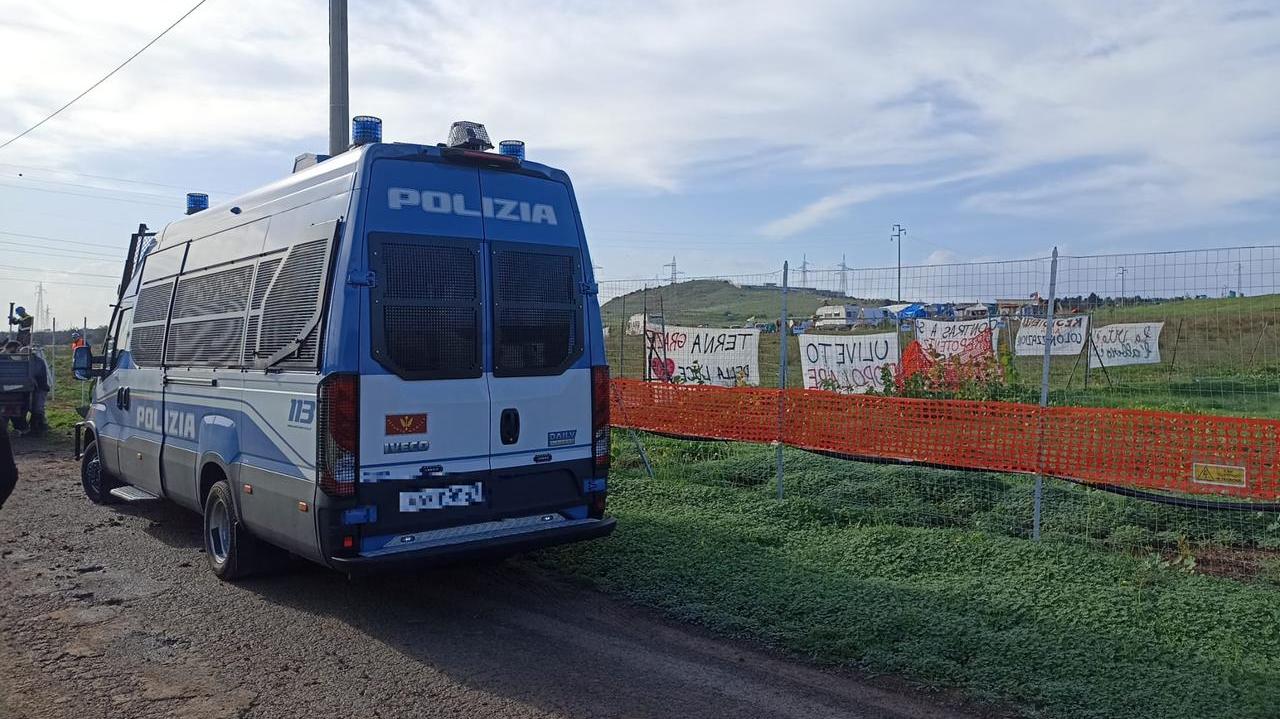 Il presidio di Selargius <em>(foto Mario Rosas)</em>