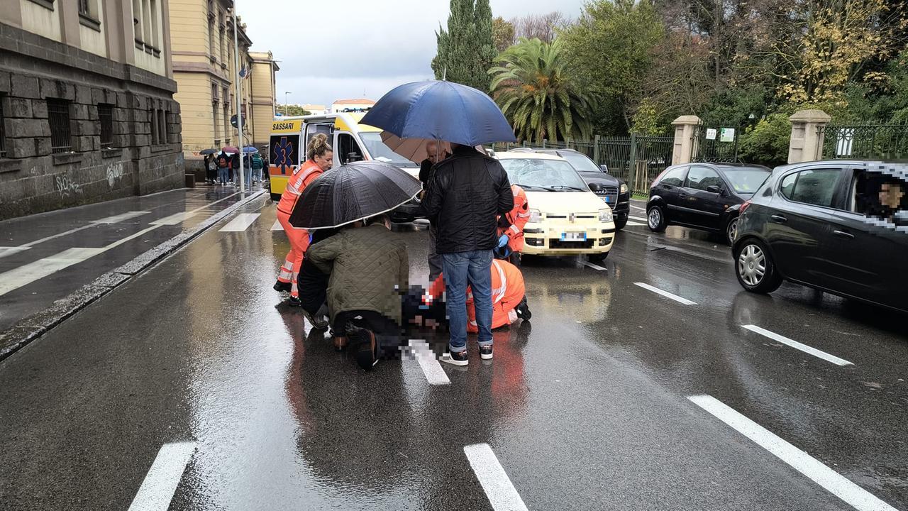 L'incidente in viale Mancini 