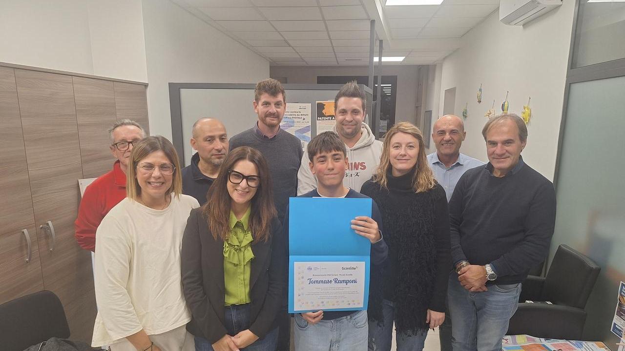 Bondeno, Tommaso premiato a 13 anni per le sue idee imprenditoriali