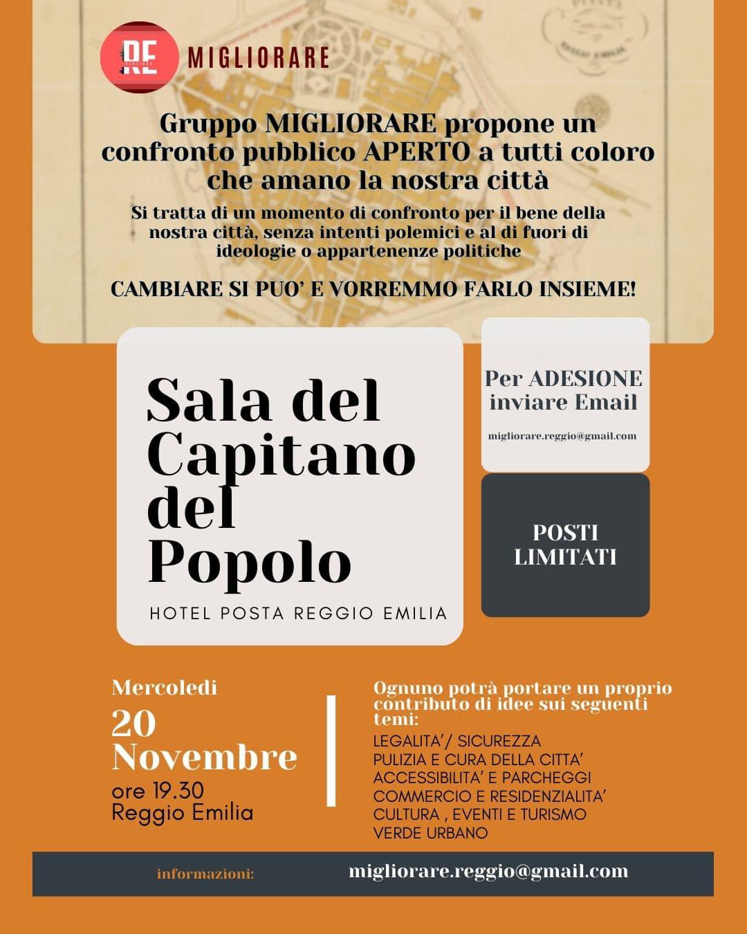 Una manifestazione con tutti i comitati di Reggio Emilia