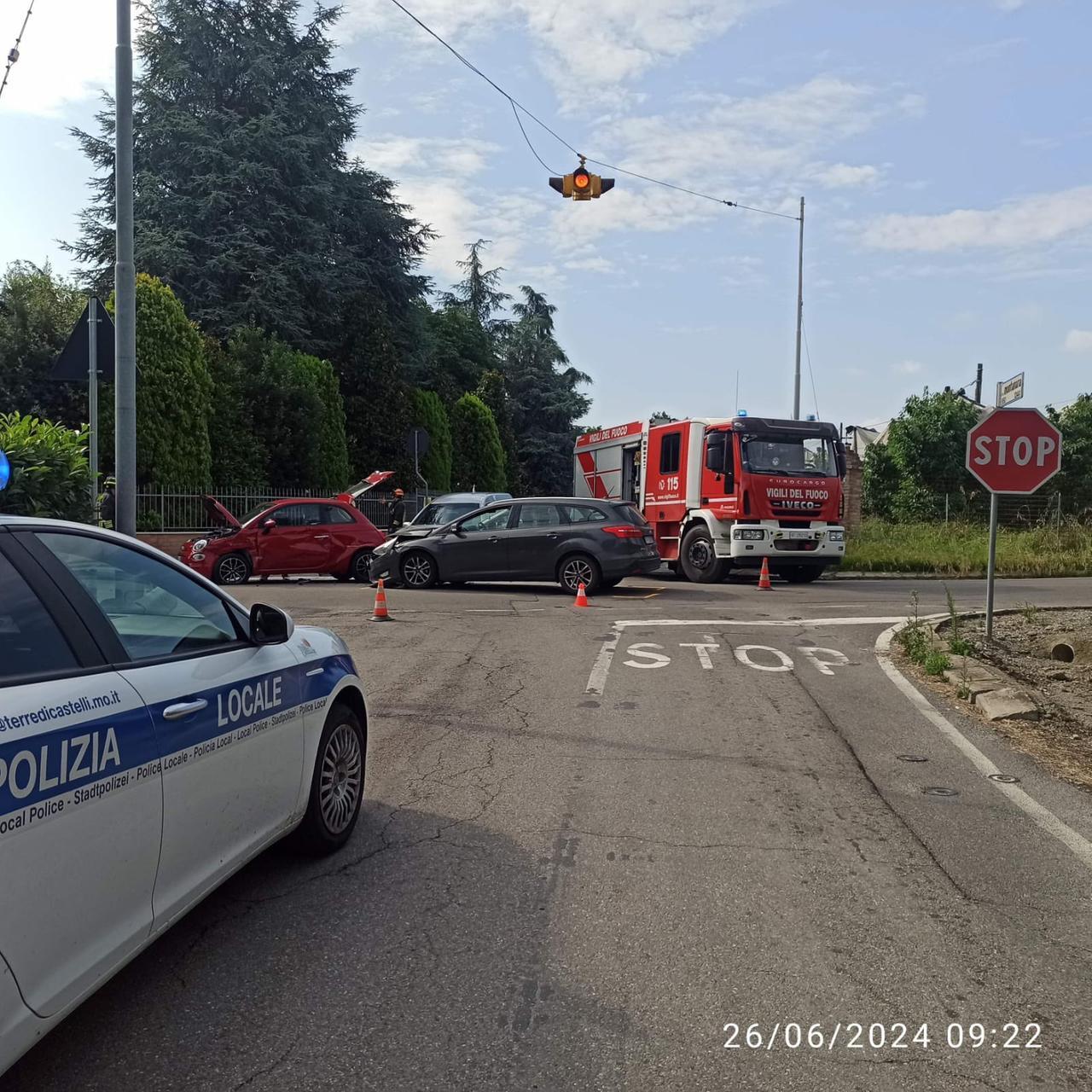 Incrocio degli incidenti a Spilamberto, partono i lavori per l’atteso semaforo