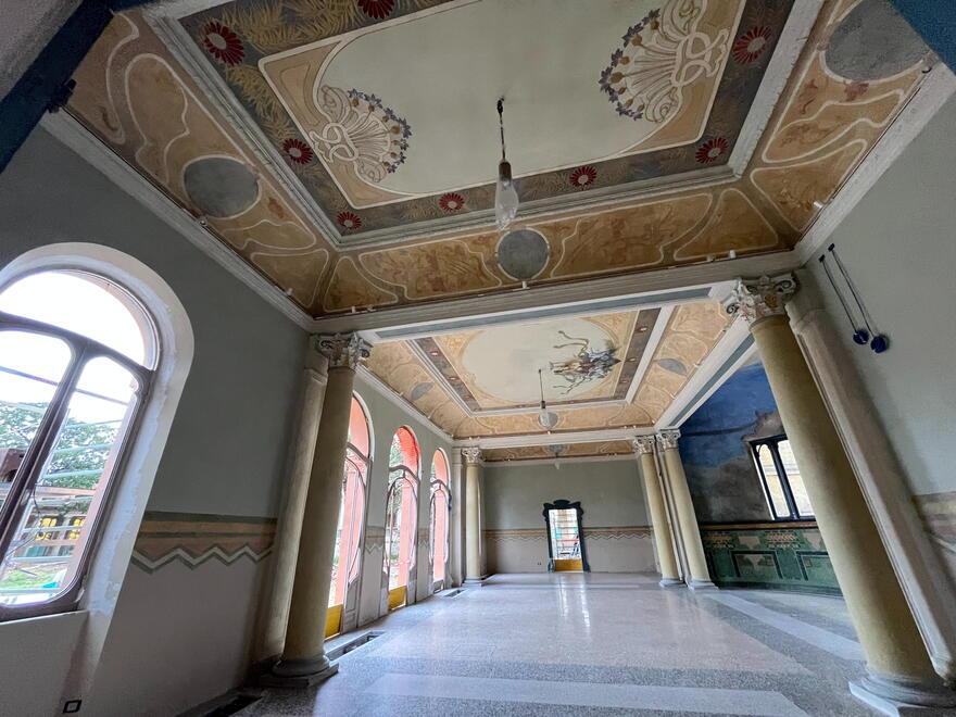 
	La parte del complesso dopo il restauro (foto Franco Silvi

