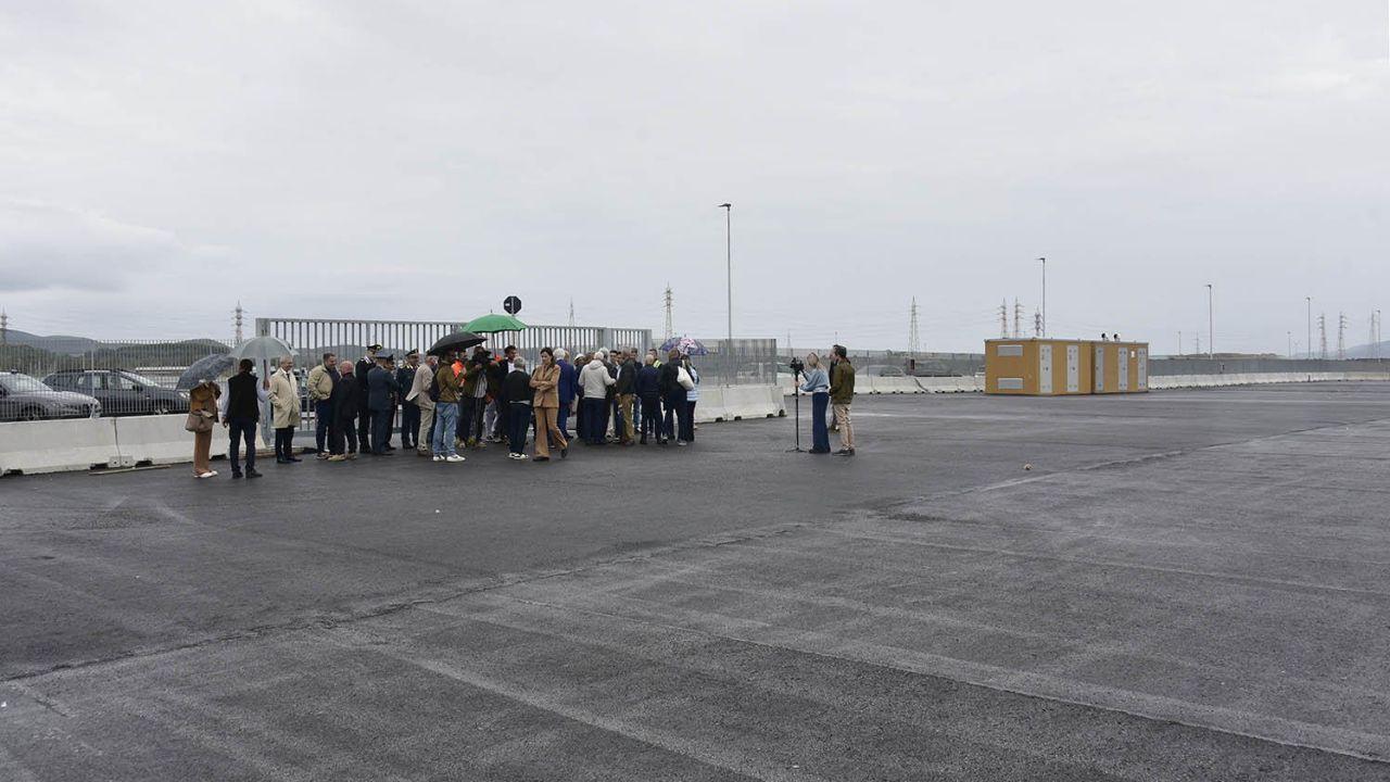 Scorcio dele nuove aree che si trovano nella parte nord dello scalo (foto Paolo Barlettani)