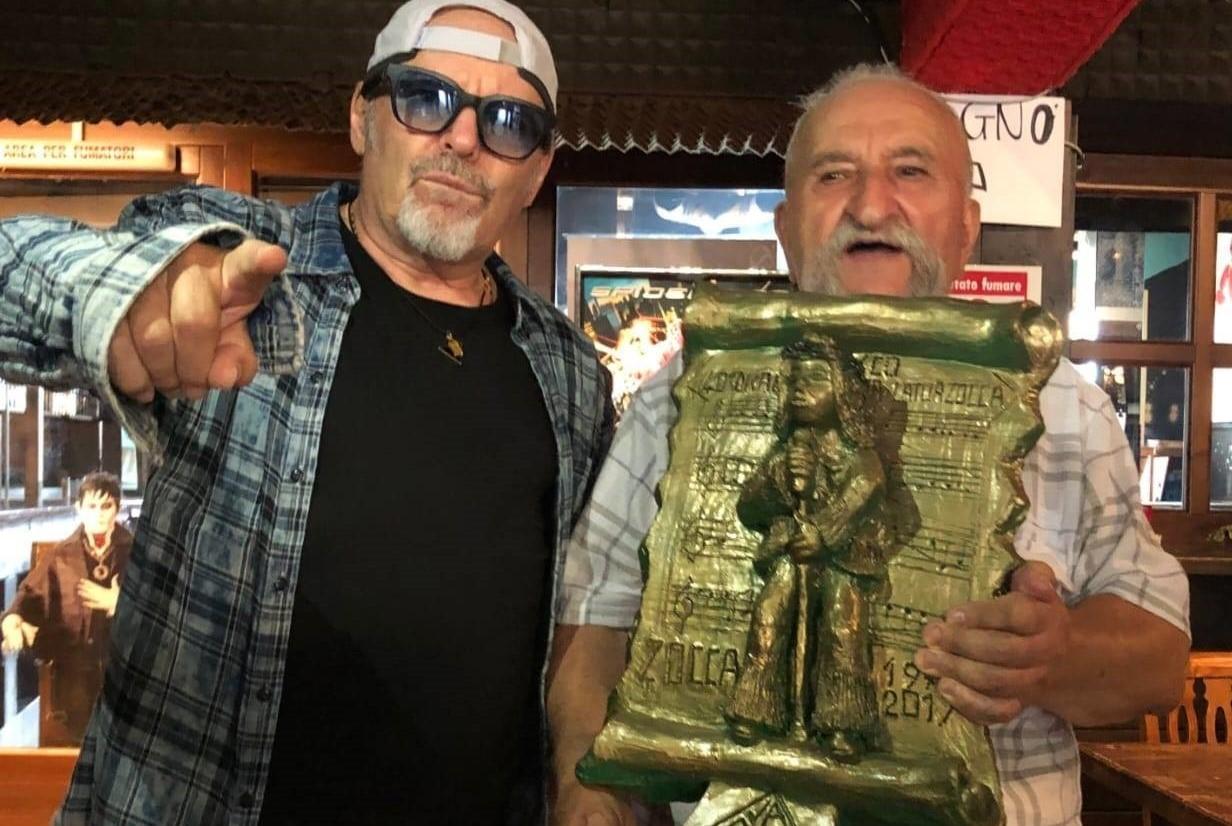 
	Tomaso Bonantini con Vasco Rossi

