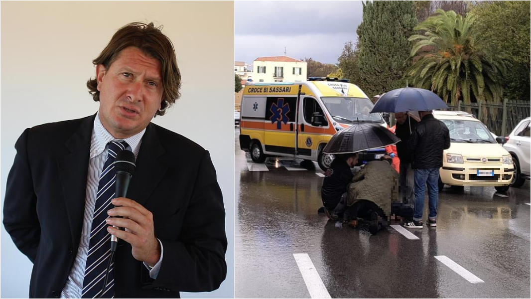 Incidente a Sassari, l’ex assessore Andrea Prato in coma farmacologico