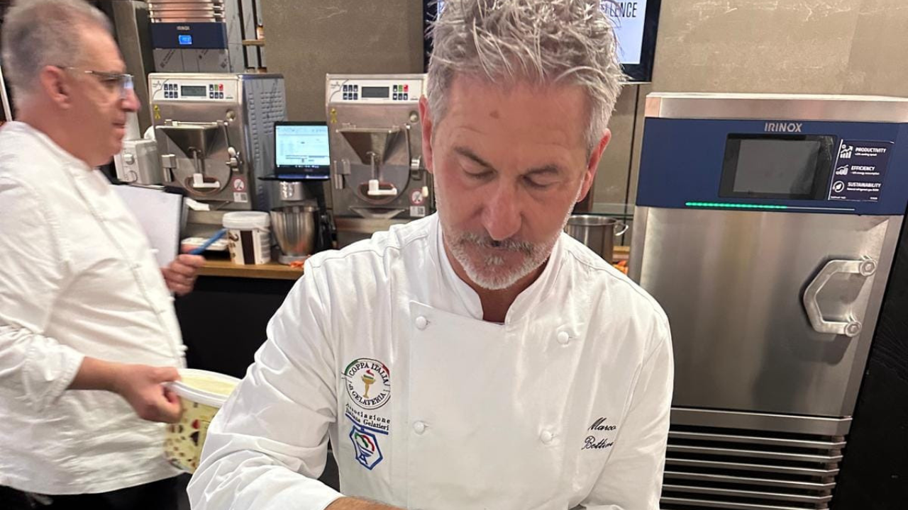 Marco Bettini durante la finale di Coppa Italia a Roma