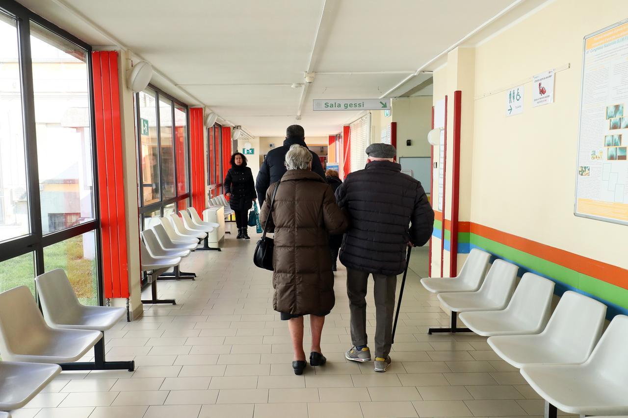 
	L'interno dell'ospedale di Argenta (foto archivio)

