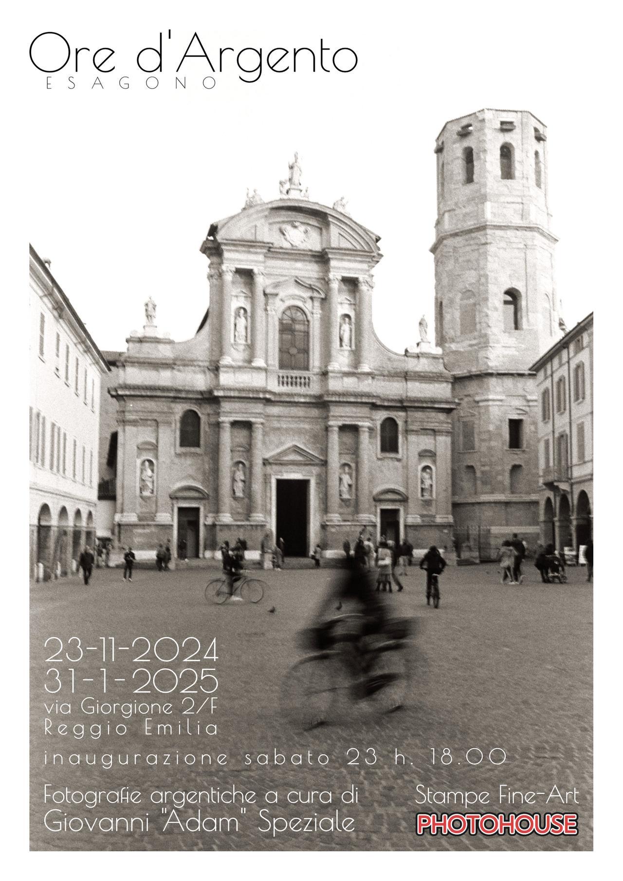 In centro a Reggio Emilia arriva la mostra fotografica “Ore d’Argento-Esagono”