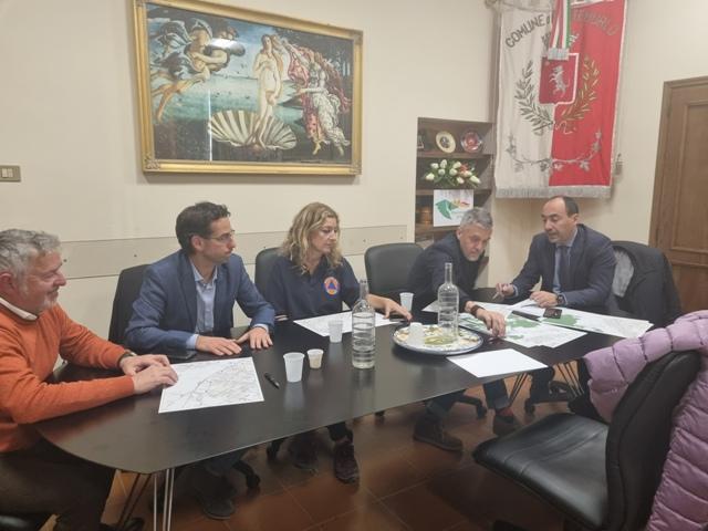 
	L'incontro del sindaco Calamai coi tecnici di Publiacqua

