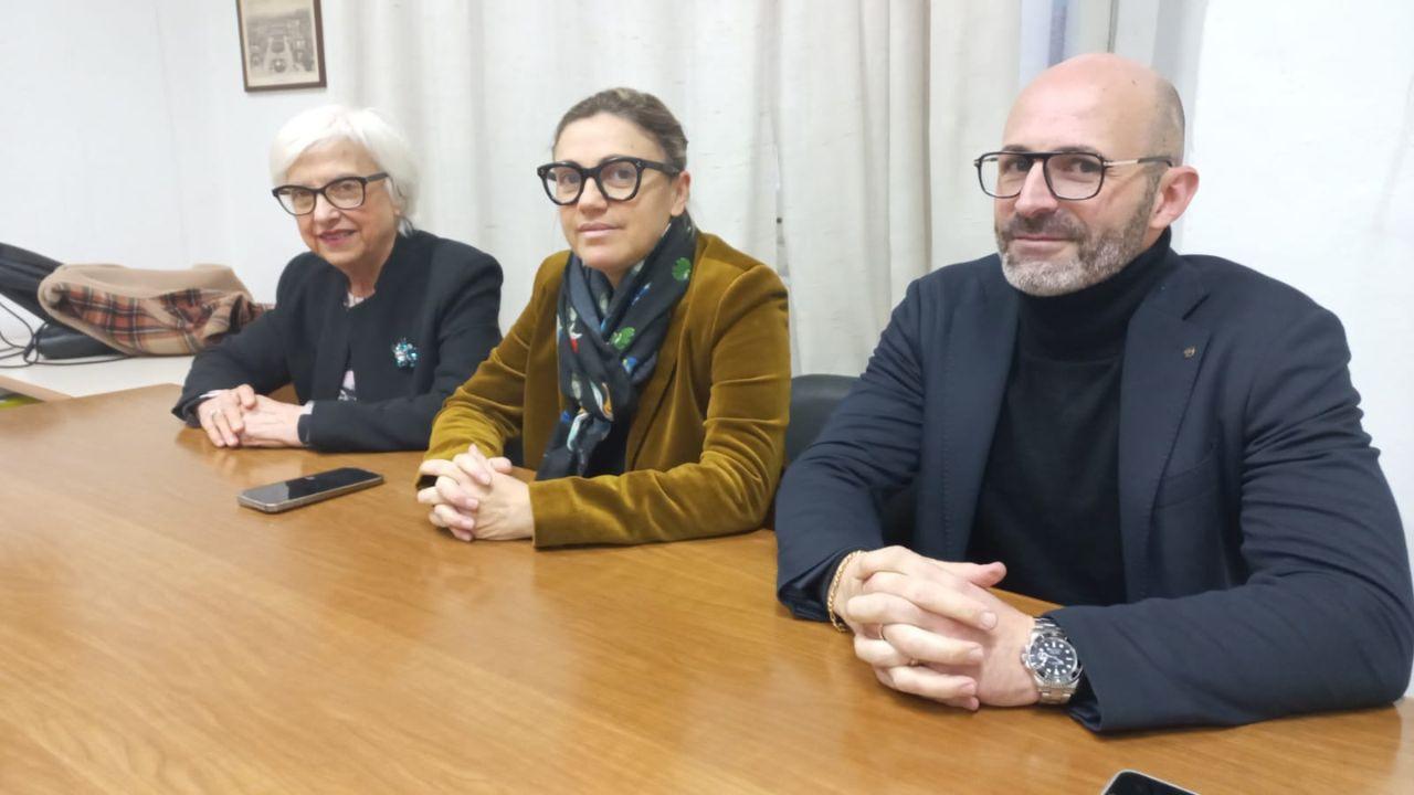 Nella foto Elisa Amato coordinatrice di Forza Italia e Chiara Tenerini parlamentare azzurra