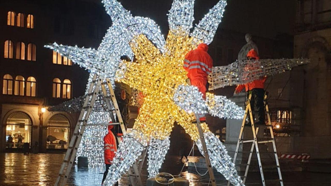La stella cometa in San Michele  (foto Sernacchioli)