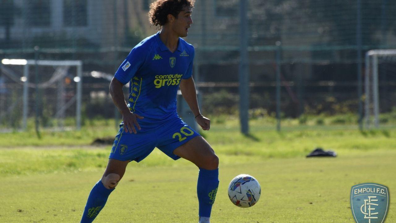 Luca Balardinelli in azione (foto Empoli Fc)