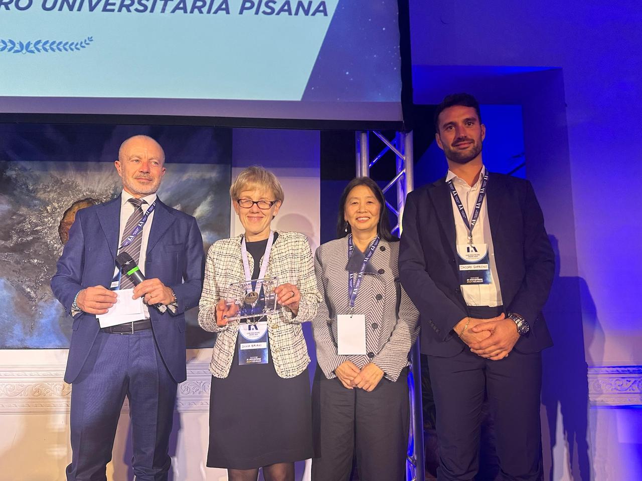 
	I rappresentanti dell&rsquo;Aoup pisana premiati a Roma

