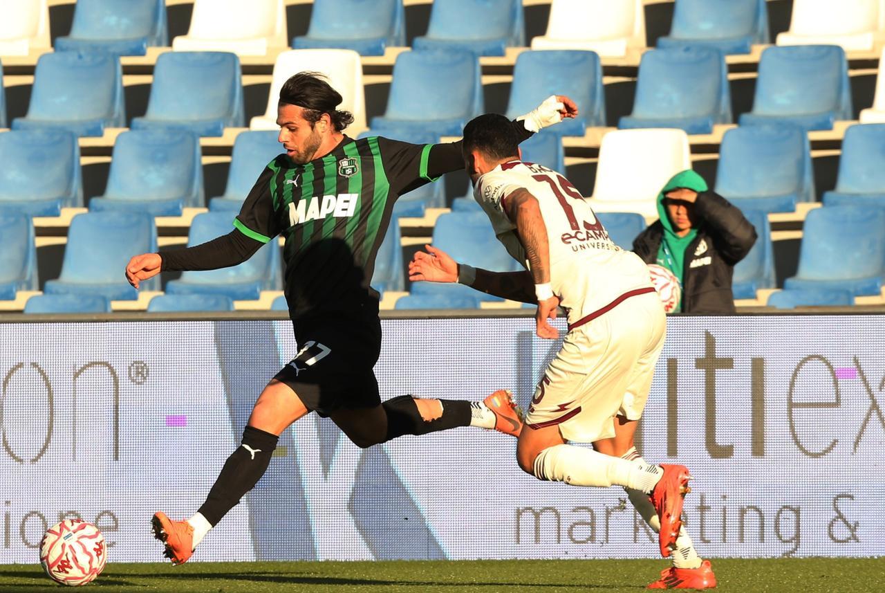 
	Nicholas Pierini ha aperto le danze nella sfida tra Sassuolo e Salernitana

