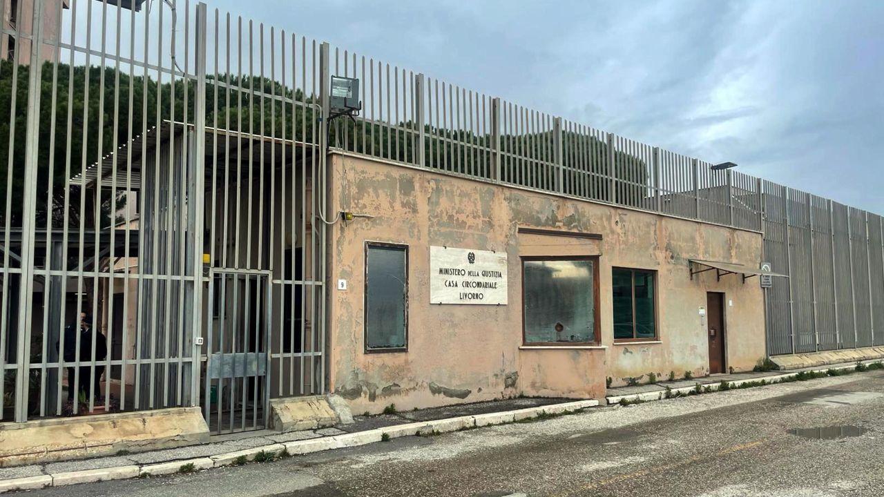 
	Il carcere di Livorno (Foto d'archivio)

