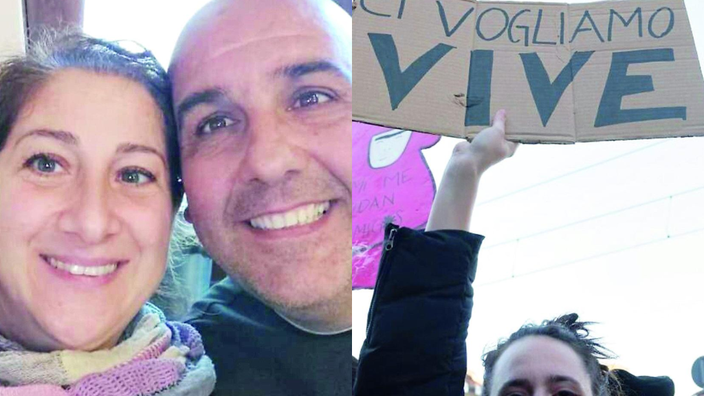 Giusy Saladdino e il marito Franco si prendono cura dei due nipotini e di Ilaria