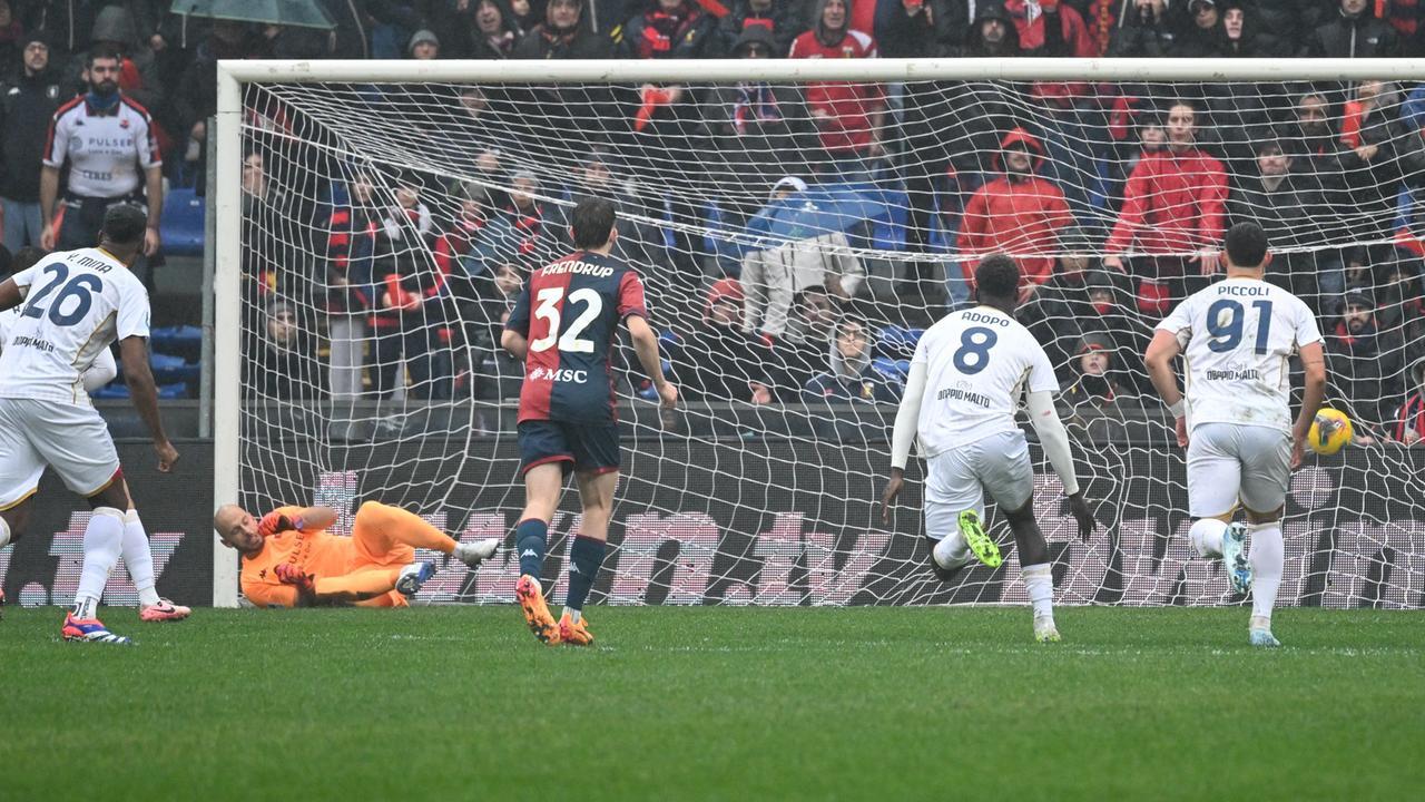 Genoa-Cagliari: Finisce in parità 2-2