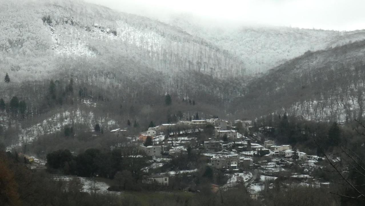 Neve all'Amiata (foto d'archivio)