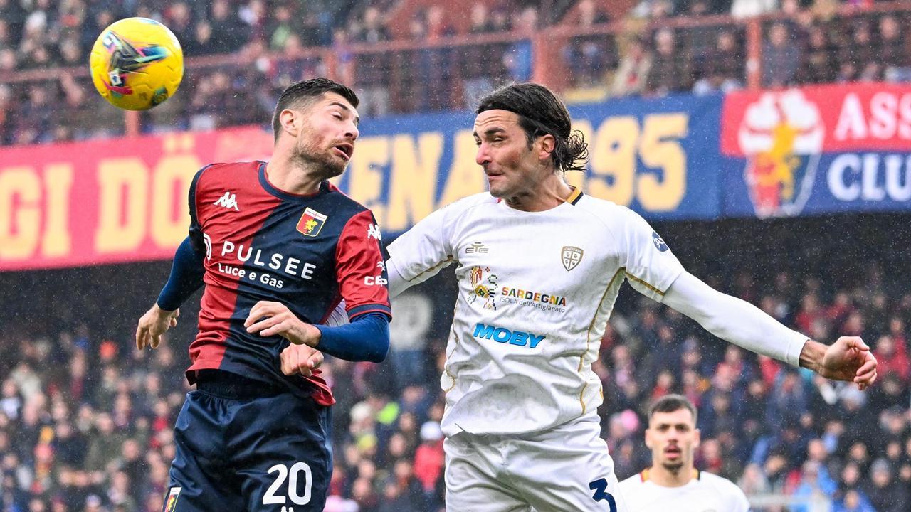 Genoa-Cagliari 2-2: LE PAGELLE