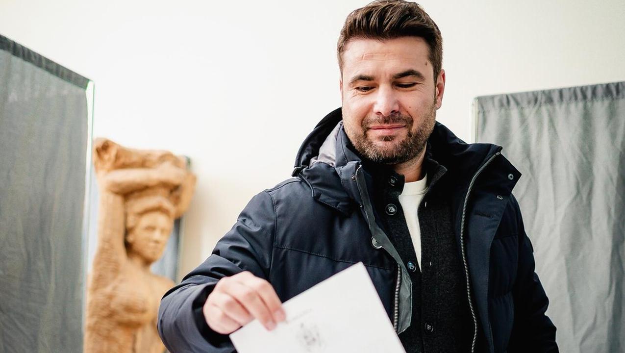 Adrian Mutu al seggio