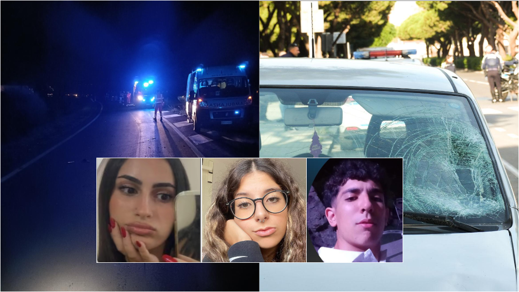 
	I due incidente mortali e le tre giovani vittime: Beatrice, Aurora e Riccardo&nbsp;

