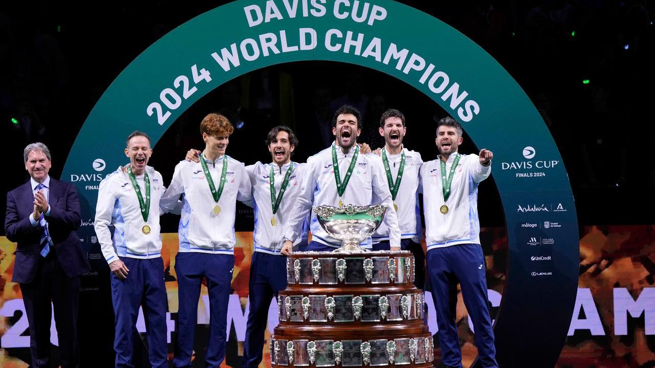Storico bis per Sinner e compagni: l’Italia vince la Coppa Davis