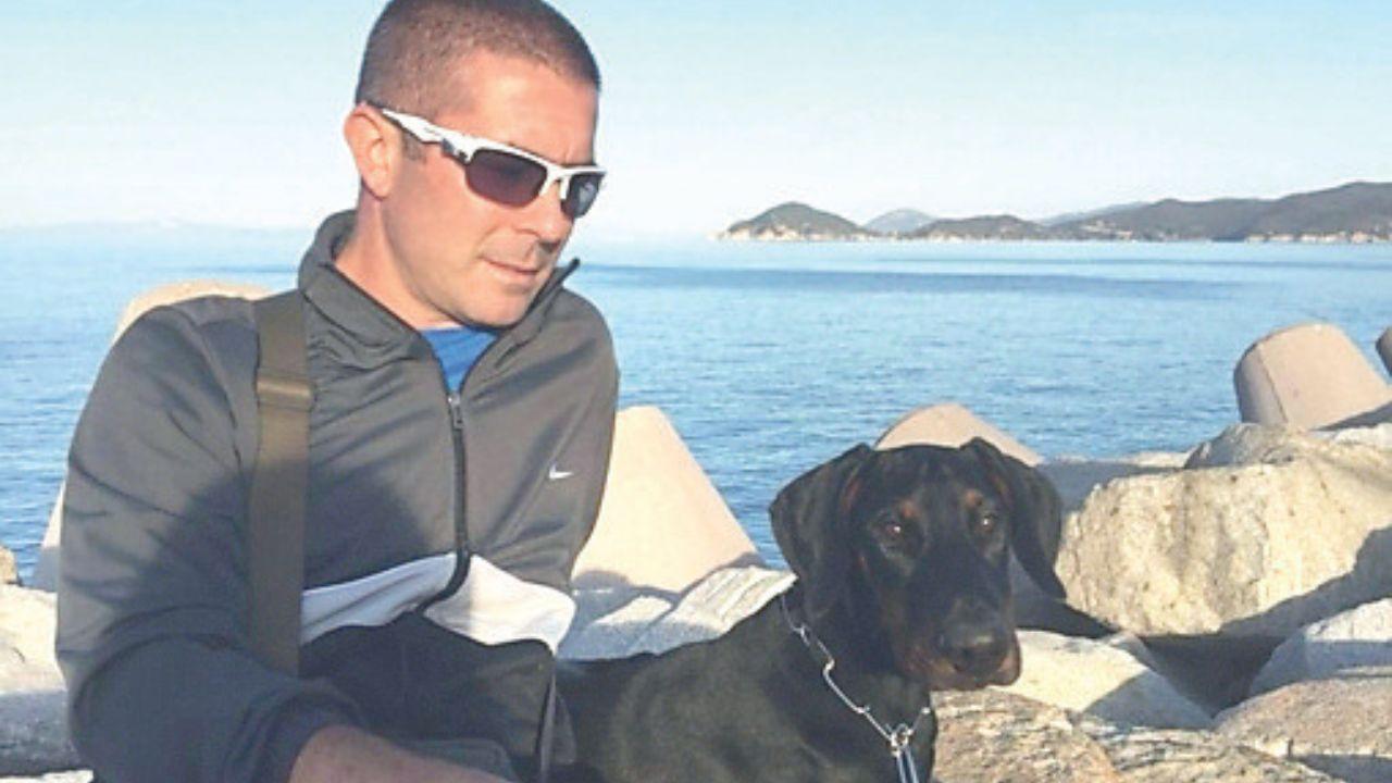 
	Alvaro Grassini con il suo cane

